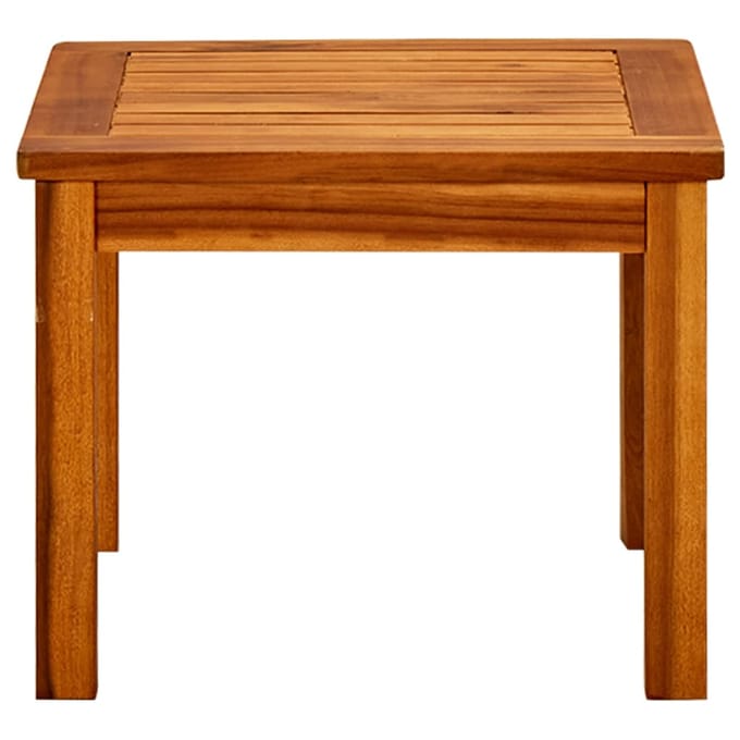 vidaXL - Tuintafel - 45x45x36 - cm - massief - acaciahout
