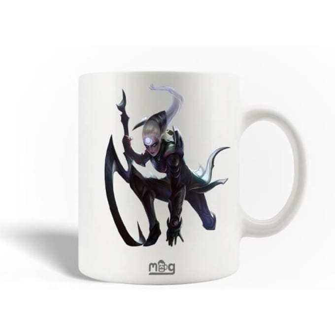 Mug en Céramique - League of Legends - Diana - 30cl - Compatible Lave-Vaisselle - Blanc