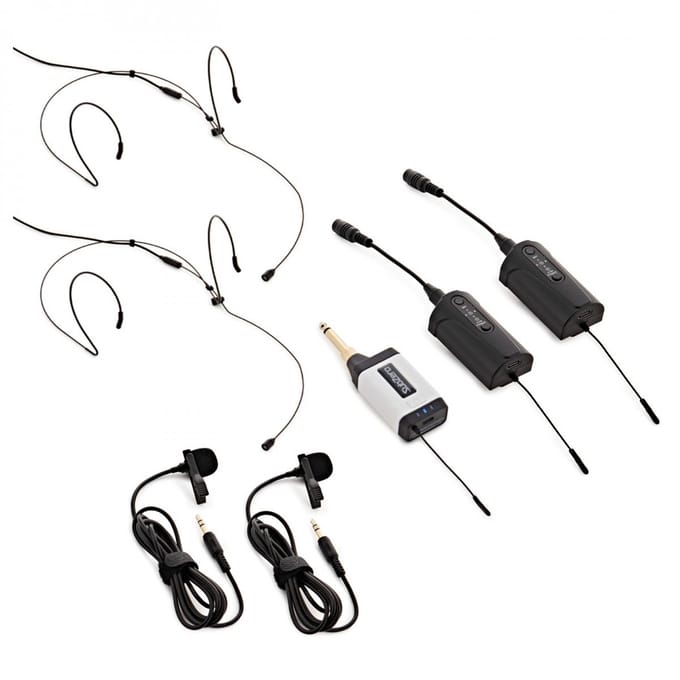 SubZero VOXLINK-Compact, Dubbel Lav/Headset Draadloos Microfoonsysteem