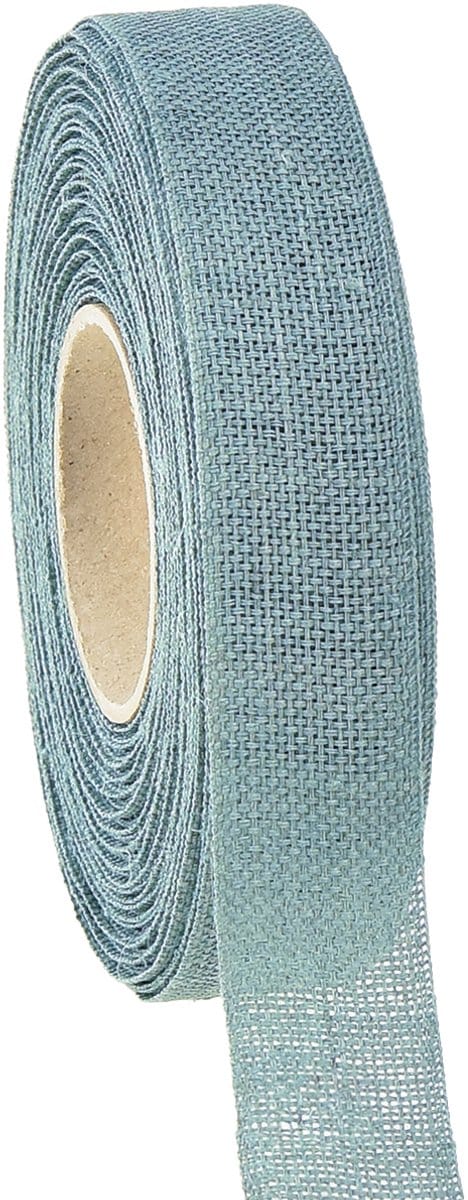 Decoratief lint naturel mint 25mm 20m
