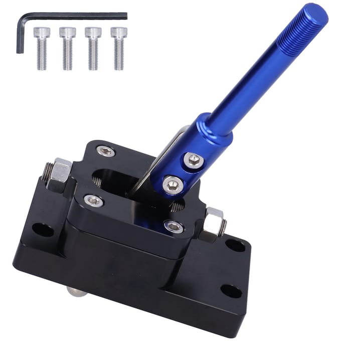 Short Shifter Billet Auto Modificatie Geschikt voor Chevrolet Camaro Firebird LS Motor 93‑02 Blue blue
