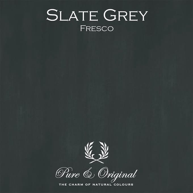 Pure & Original Fresco Kalkverf Slate Grey 1 L