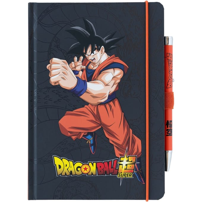Grupo Erik Dragon Ball - Super Goku A5 Premium With Projector Pen Notitieboek met pen - Multicolours