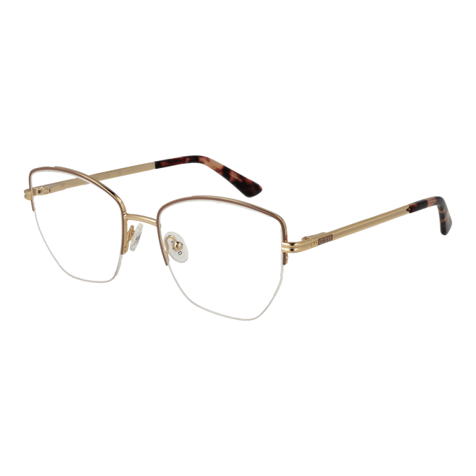 Guess Dames Bril Gu2939 057 Shiny Gold/53-18-140 white