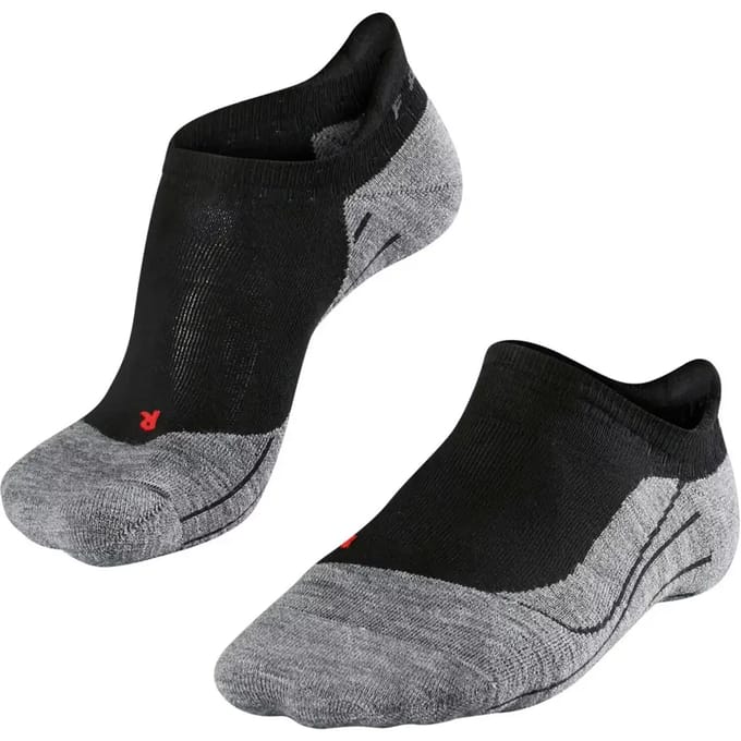 FALKE RU4 Invisible anti-blaar katoen functioneel materiaal hardloopsokken dames zwart - maat 41-42