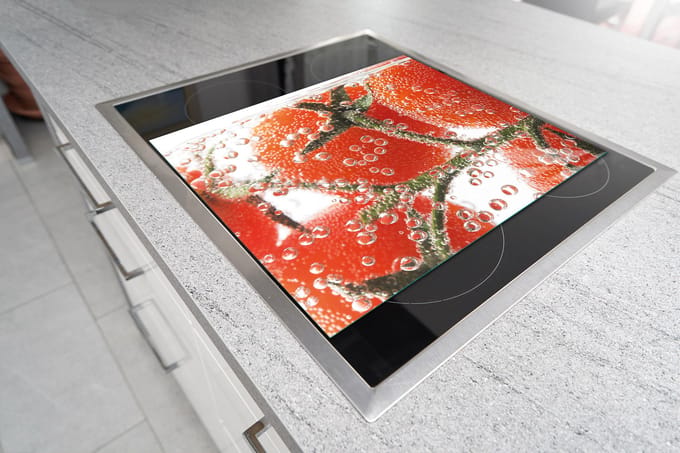 TMK ArtDeko Pomidor - Snijplank - Glas - 45x52 cm - Hittebestendig