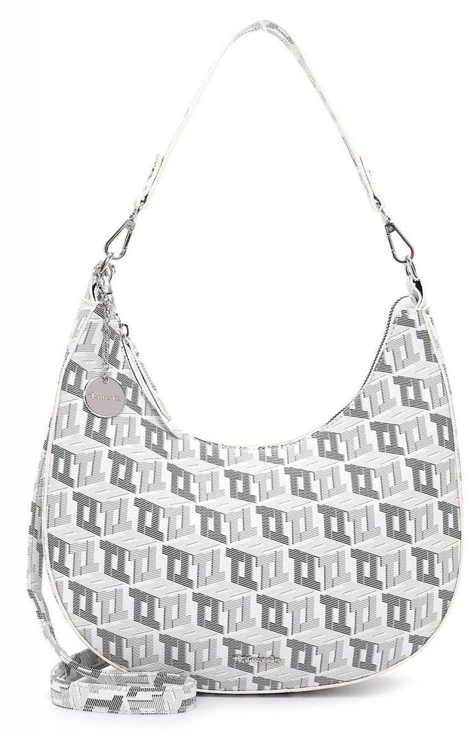 Tamaris Schoudertas Adriane Hobo Bag White Wit