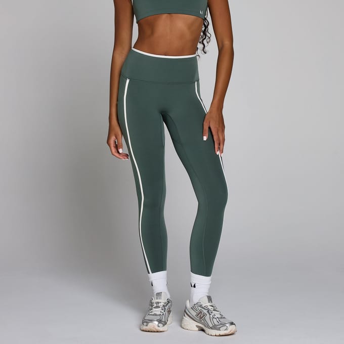MP Women's Velocity Contrast Legging - Cloudy Green - S