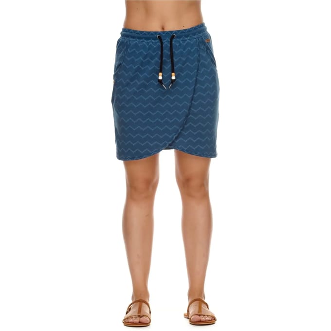 Ragwear rok naila Smoky Blue-S (36)