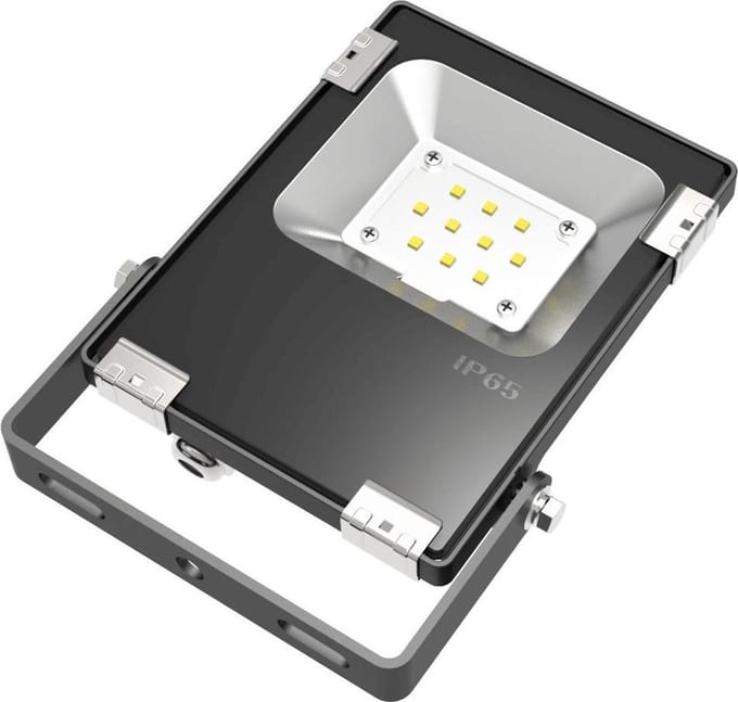 RexTech 12V/24V LED Werklamp - 10 watt - 1300 lumen - Helder wit licht (4000K) - IP65 - Compact formaat - Bouwlamp