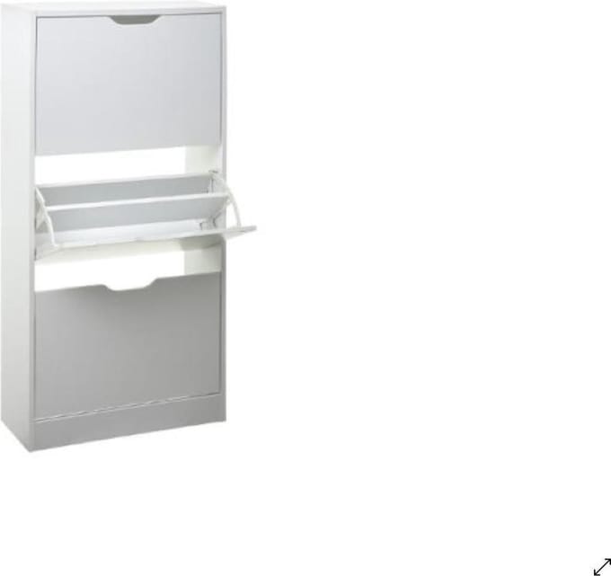 5Five Houten schoenenkast - Wit