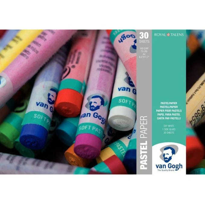 Van Gogh pastel papier - wit - FSC mix