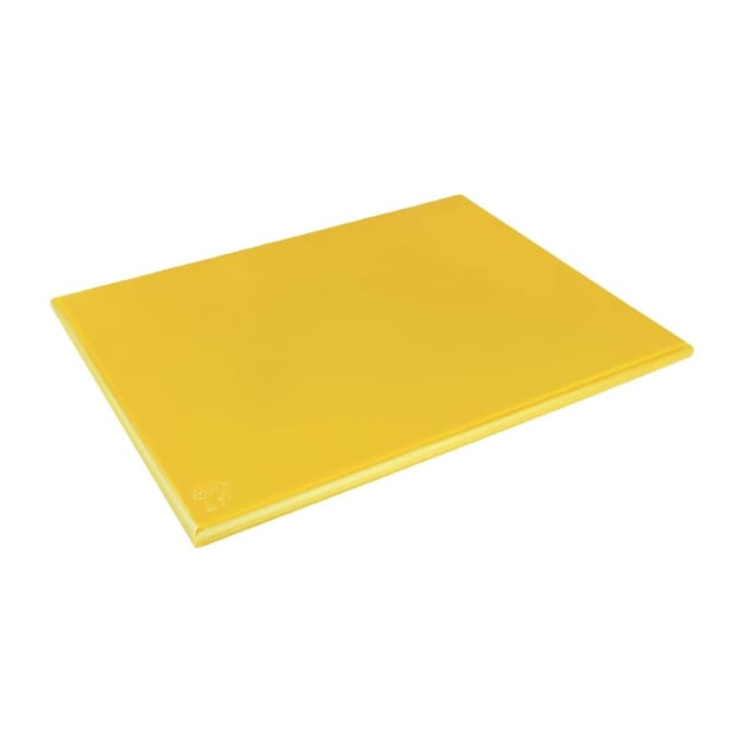Hygiplas Kleurcode Snijplank Geel 600x450x25mm J045 - Dikke Plank - Horeca