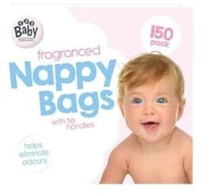 150 Stuks Baby Luierzakken met Bindhandvat