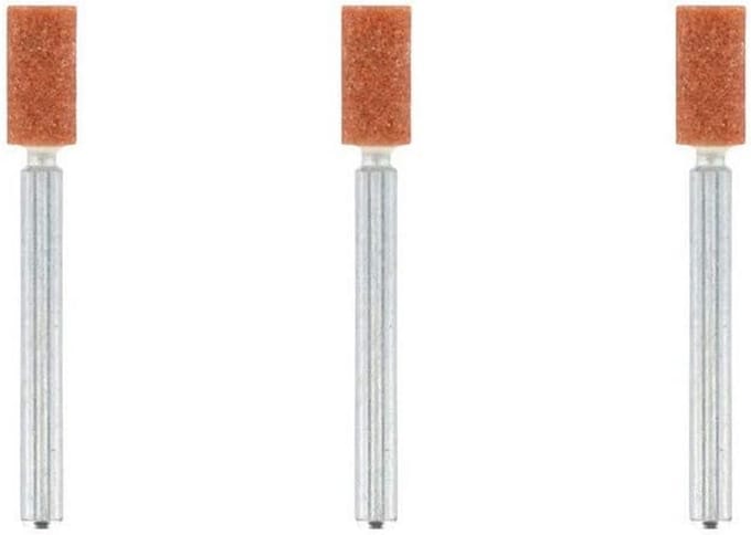 Set van 3 Aluminiumoxide Slijpstenen voor Multitool - Cilindrisch 4,8 mm