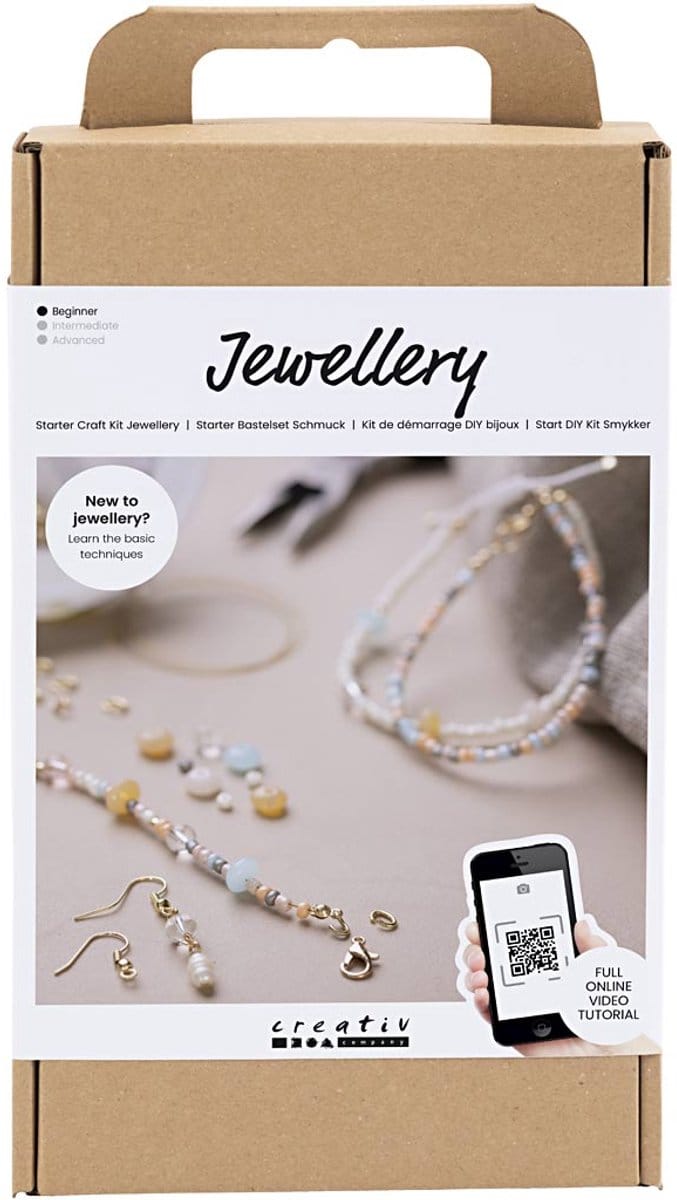 Creativ Company Starter Craft Kit Jewellery Classic beads