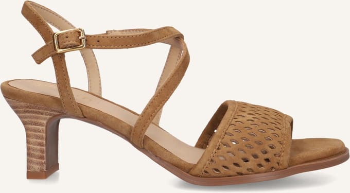 Unisa Limosi Sandalen - Dames - Camel - Maat 41