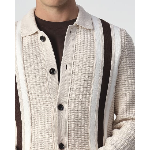 J.C. Rags Bank polo long sleeve