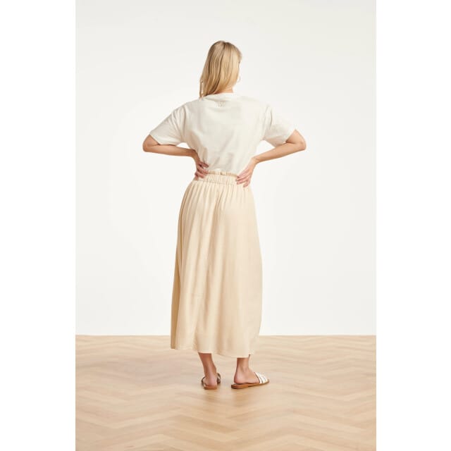 Smashed Lemon Dames t-shirt met borduurdetail en hartvormige accenten |