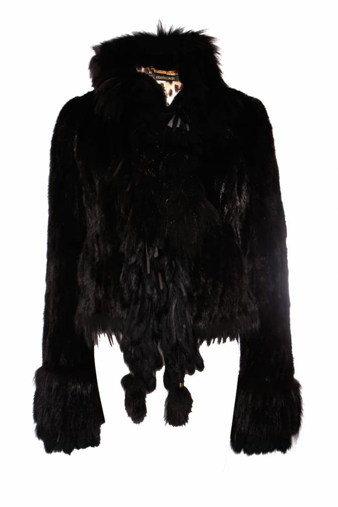 Roberto Cavalli, zwarte nerts bontjas