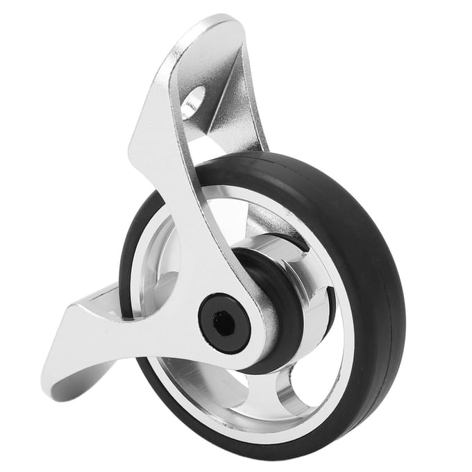 MEIJUN Opvouwbare Fiets Spatbord Lager Gemakkelijk Wieltje voor Brompton Fiets Reserve Accessoires Zilver zilver
