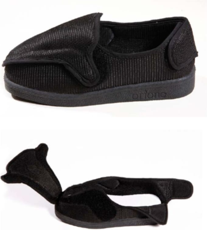 Verbandschoenen laag model - met klittenbandsluiting - Maat 38