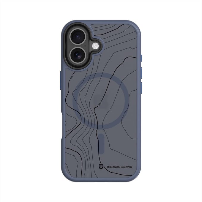 Tactical iPhone 17 MagForce Hyperstealth Sika Cover – Hoesje met Losse Klikbare Knoppen – Deep Blue