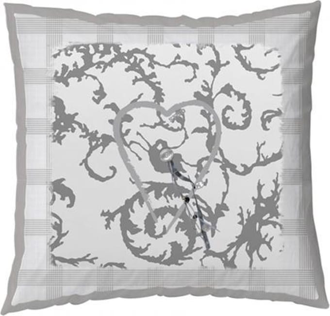 Stapelgoed Sweet Heartz Sierkussen - 50x50 cm - Grey