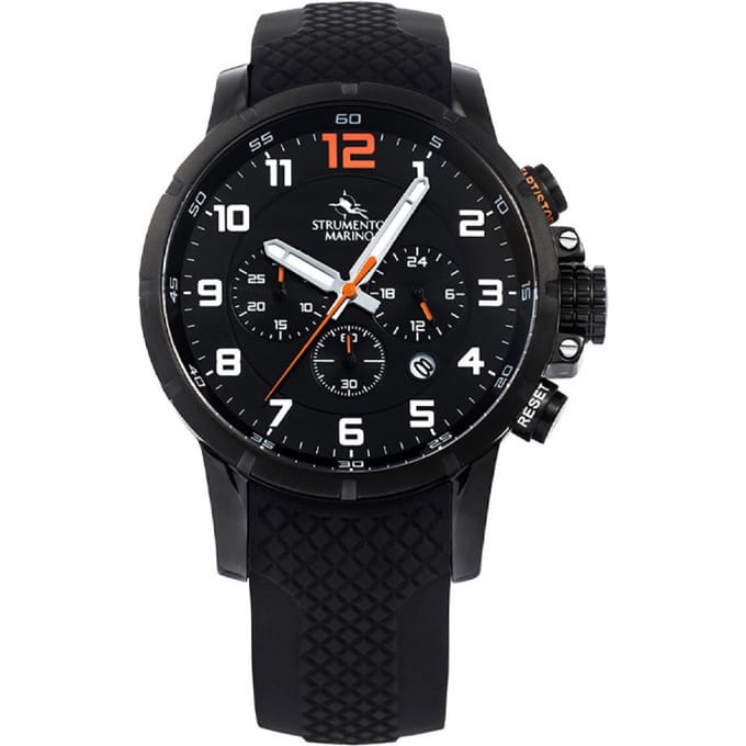 Strumento Marino SM125S-BK-NR-AR Horloge Heren 46MM 10ATM
