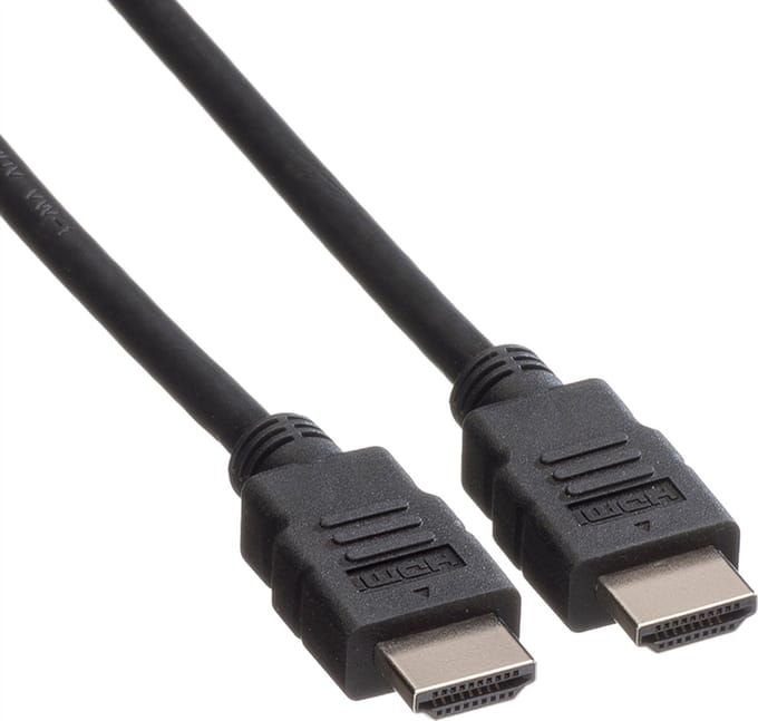 ROLINE GREEN HDMI High Speed kabel met Ethernet M-M, TPE, zwart, 3 m