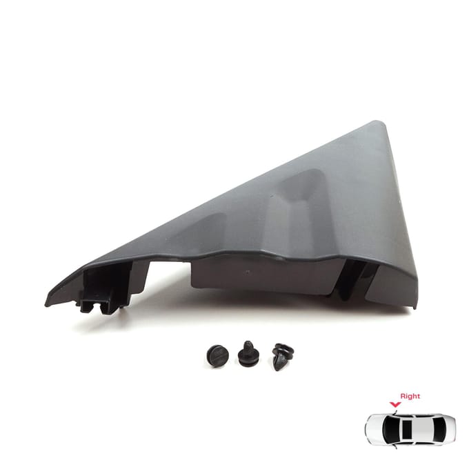 ESP1221-2 Zijaanzicht Rechts Spiegeldriehoek Deurspatbord Trim Cover voor Ford Transit MK8 T18 V363 2013-2024 2016818