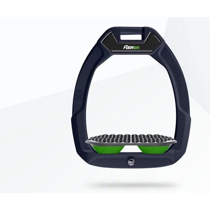 Veiligheidsequesters voor endurance paardrijden Marine/Grijs/Groen Flex-On Safe-On