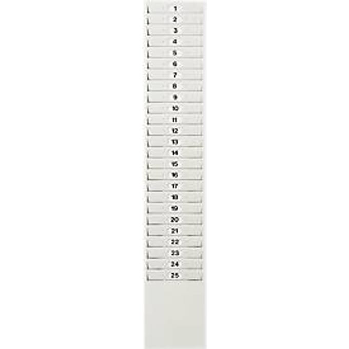Kaartenhouder voor 25 klokkaarten
