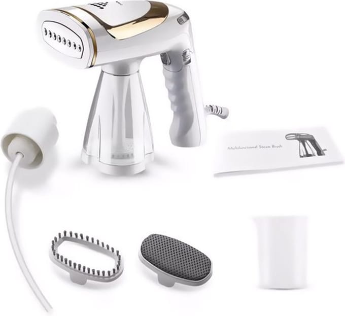 Learnlogic kledingstomer handstomer 1600W – draagbaar reis stoomapparaat zonder strijkplank