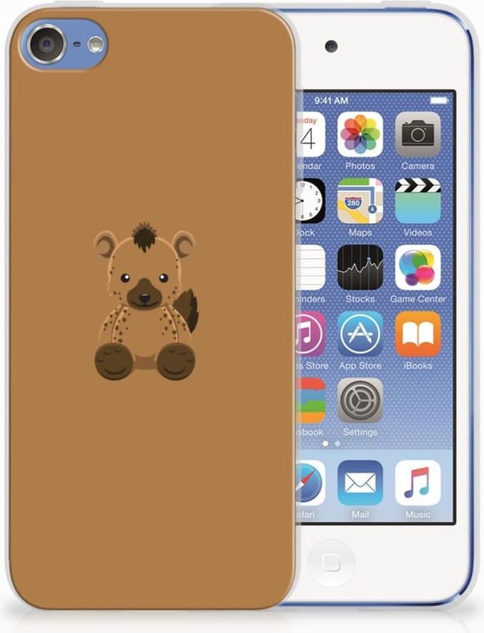 Apple iPod Touch 5 | 6 Telefoonhoesje met Naam Baby Hyena