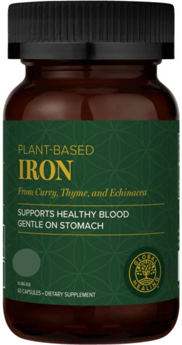 Global Healing - Plant-based Iron - 60 caps