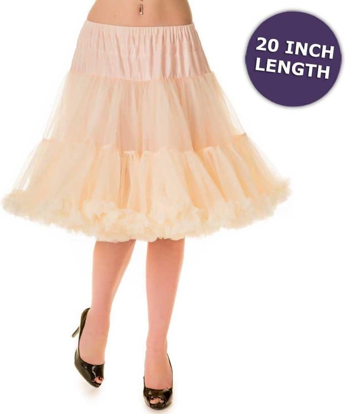 Banned - Walkabout Petticoat - XS/S - Creme
