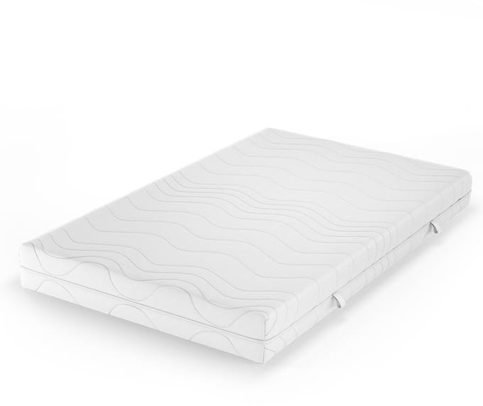 Vitalispa Koudschuim matras – 120 x 200 cm 20 cm hoogte Wit