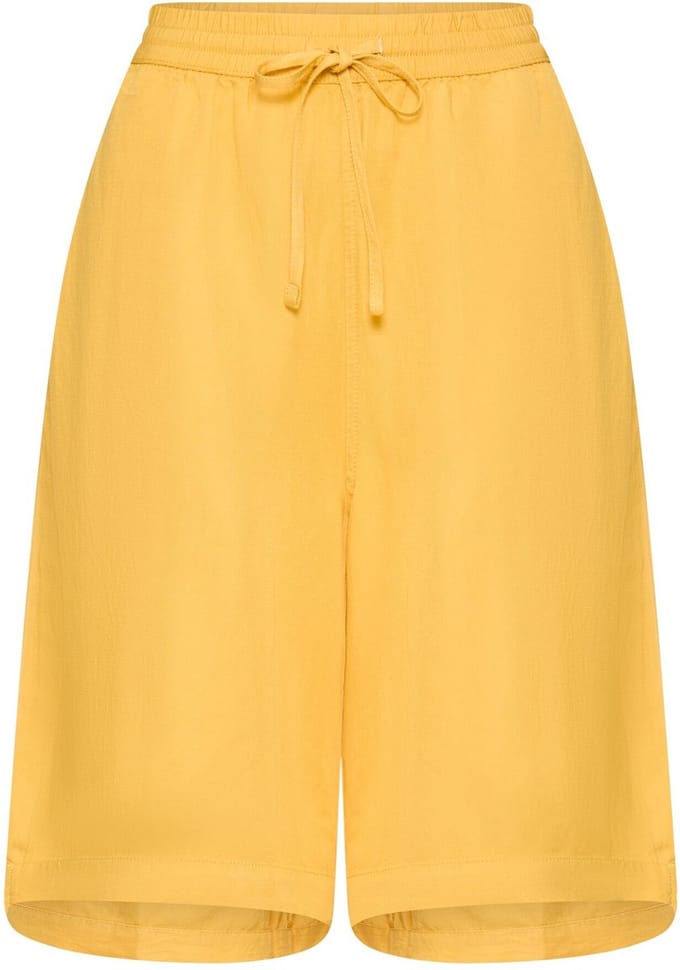 camel active Bermudashorts met trekkoord - Maat womenswear-30IN - Geel