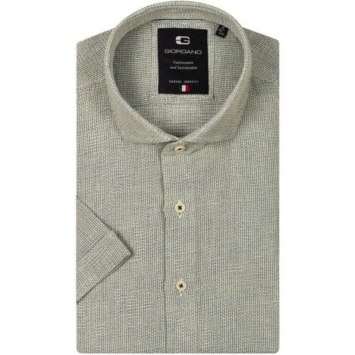 Giordano Overhemd Front Cutaway Structured Appel / male