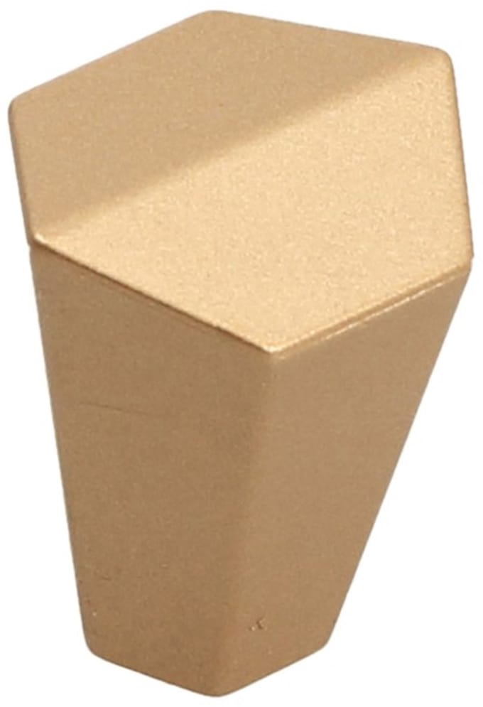 Gamet - Meubelknop - Zeshoekig - Zink-Aluminium - Goud Satijn