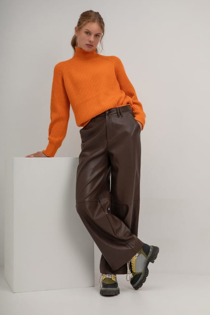 Josephine & Co Serena Sweater Orange Taglia: XL | Maglioni a maglia Outlet | Donna | Arancione