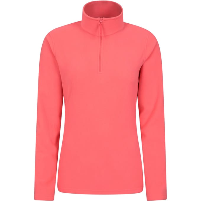 Mountain Warehouse Dames/Dames Camber II Fleece Top (Helder Roze)