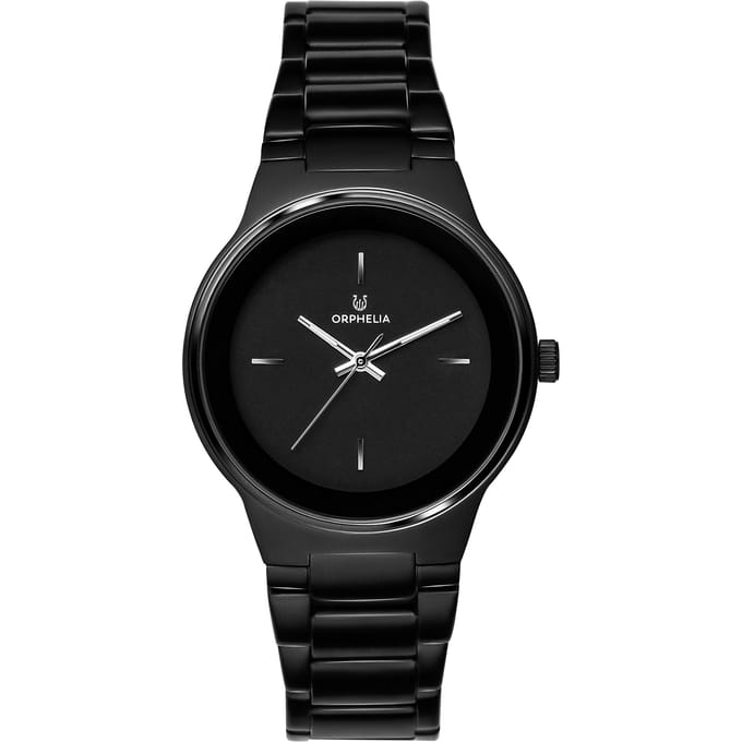 Orphelia Caprice OR62806 Horloge - Staal - Zwart - Ø 40 mm