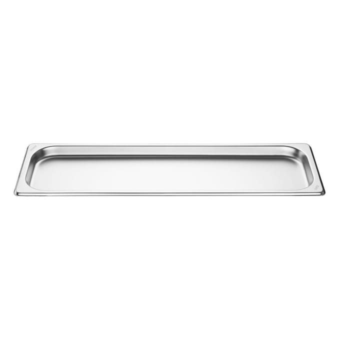 Vogue Roestvrijstalen Gastronorm 2/4 Bak 20mm