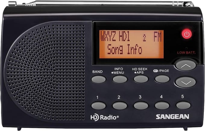 Sangean HDR-14 HD AM/FM Pocket Radio