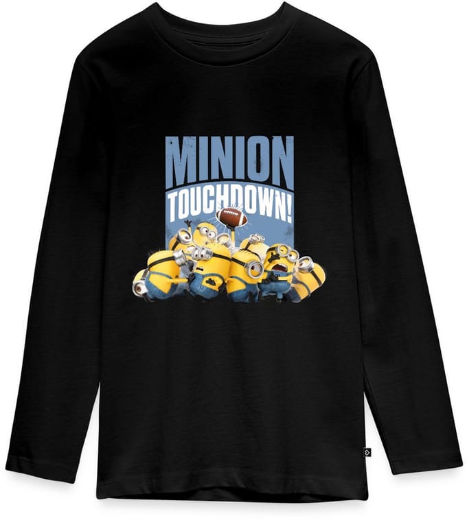 Minions Football Touchdown Premium T-Shirt Tiener Lang
