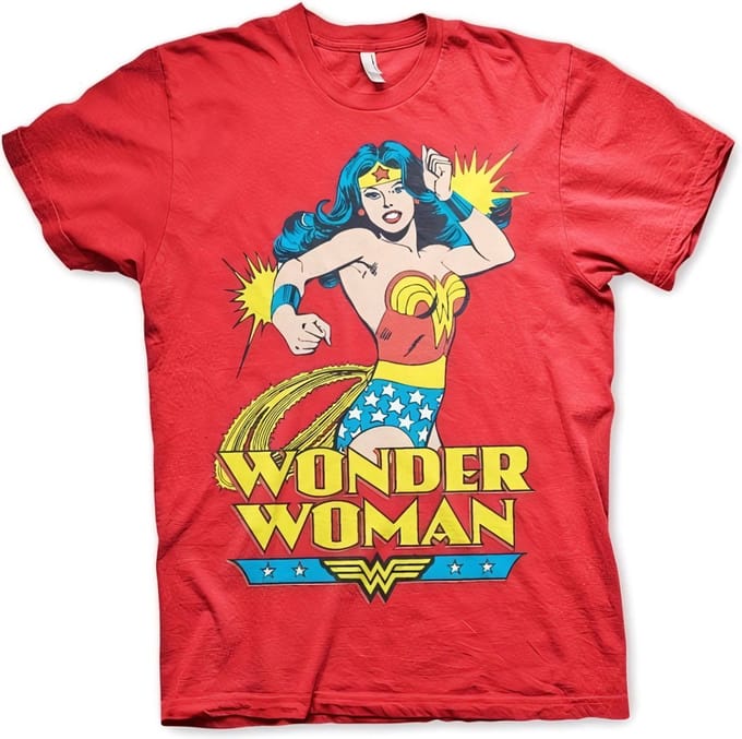 DC Comics Wonder Woman Heren Tshirt -XL- Wonder Woman Rood