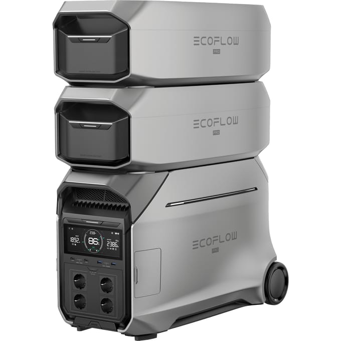 EcoFlow DELTA Pro 3 Slimme Extra Accu