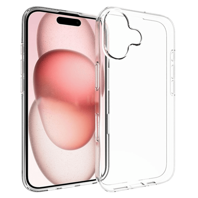 Mocaa Apple iPhone 16 Plus Clear Hoesje Transparant